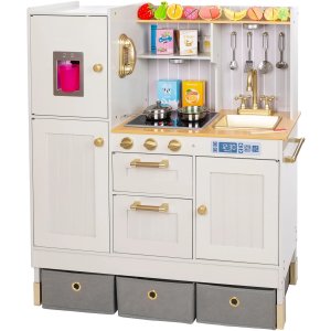 Bucatarie pentru Copii din Lemn Natural, EleganteCuisine, KinderVibe™