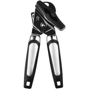 Desfacator de conserve 3 in 1, Otel inoxidabil, Maner antialunecare