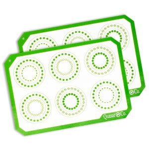 Foaie antiaderenta, folie copt silicon, set 2 foi pentru cuptor