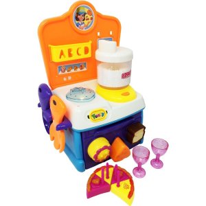 Jucarie Mini Bucatarie Baby Kitchen cu blender incorporat, accesorii