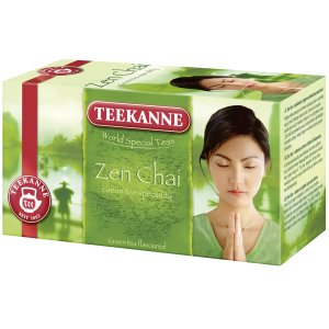 Pachet:
            2 x Ceai Teekanne Zen Chai, 20 pliculete