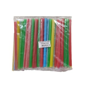 Paie plastic 12 mm multicolor x 100 buc reutilizabile ambalate