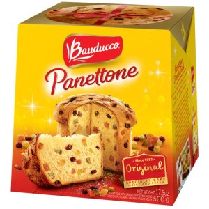 Panettone Bauducco cu fructe confiate si stafide, 500g