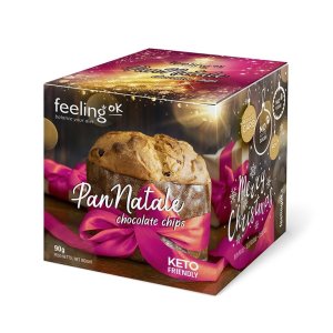 Panettone cu fulgi de ciocolata, Low-Carb, proteic, fara zahar