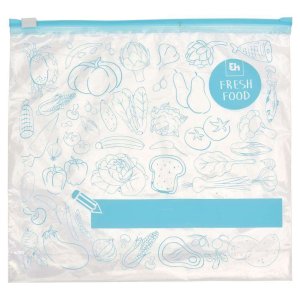 Pungi alimentare, Excellent Houseware, Plastic, Reutilizabile