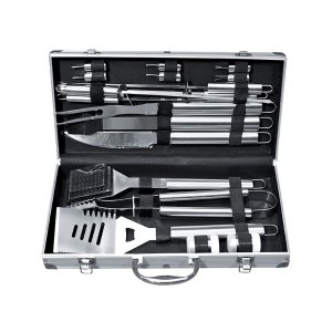 Set 18 accesorii gratar OutDoor din otel inoxidabil de calitate