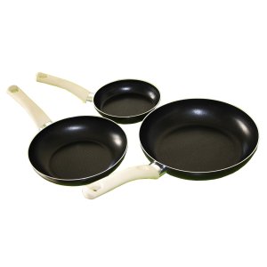 Set 3 tigai cu inductie Dietetix 24cm 20cm 16cm