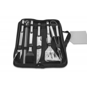 Set Ustensile pentru Gratar ,9 piese , Otel inoxidabil , GRUNBERG