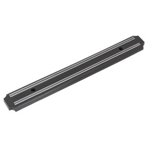 Suport magnetic pentru cutite, unelte, Zola®, negru, 32.5x5x1.5cm
